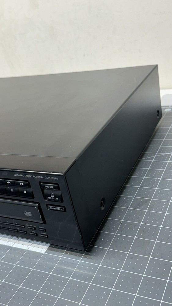 Sony CDP-C265- 5 Compact Disc Exchange System- High Density Works W/ Issues 🔥🔥