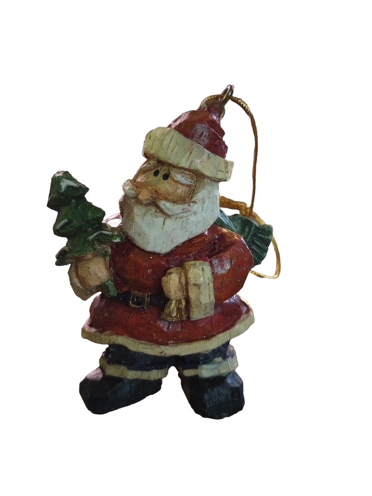4 Giftco Santa Ornaments