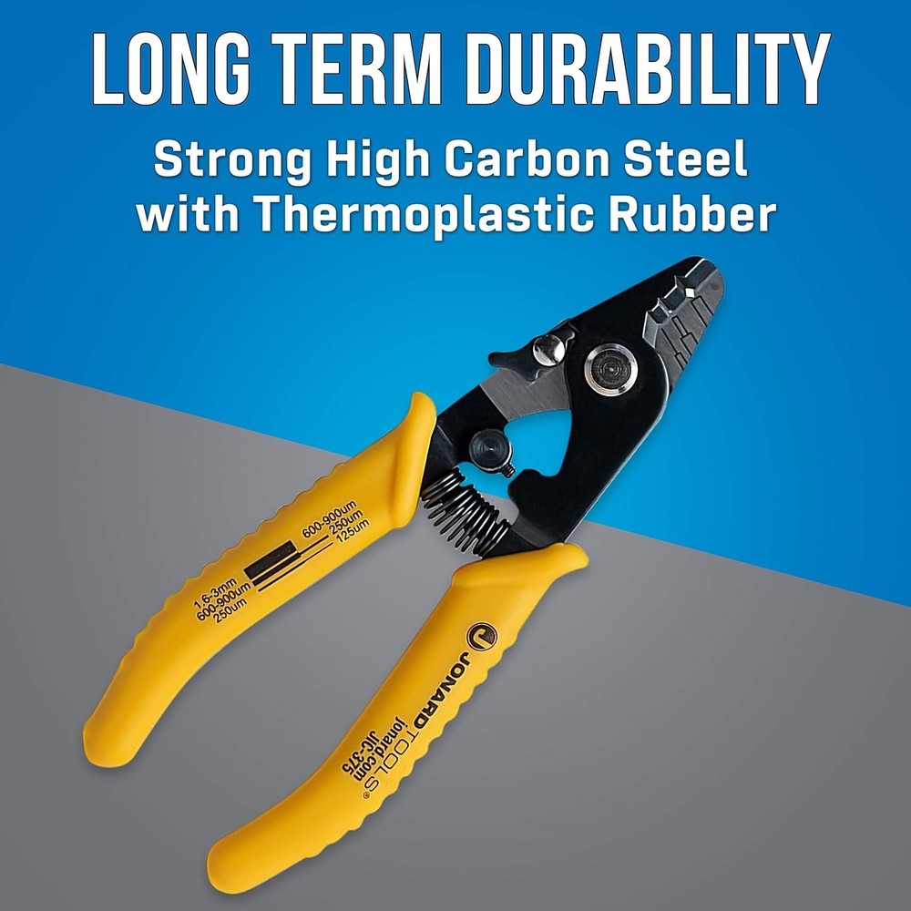 Fiber Optic Stripper Multi-Function Tool for Jacket Buffer Coating 3 Hole