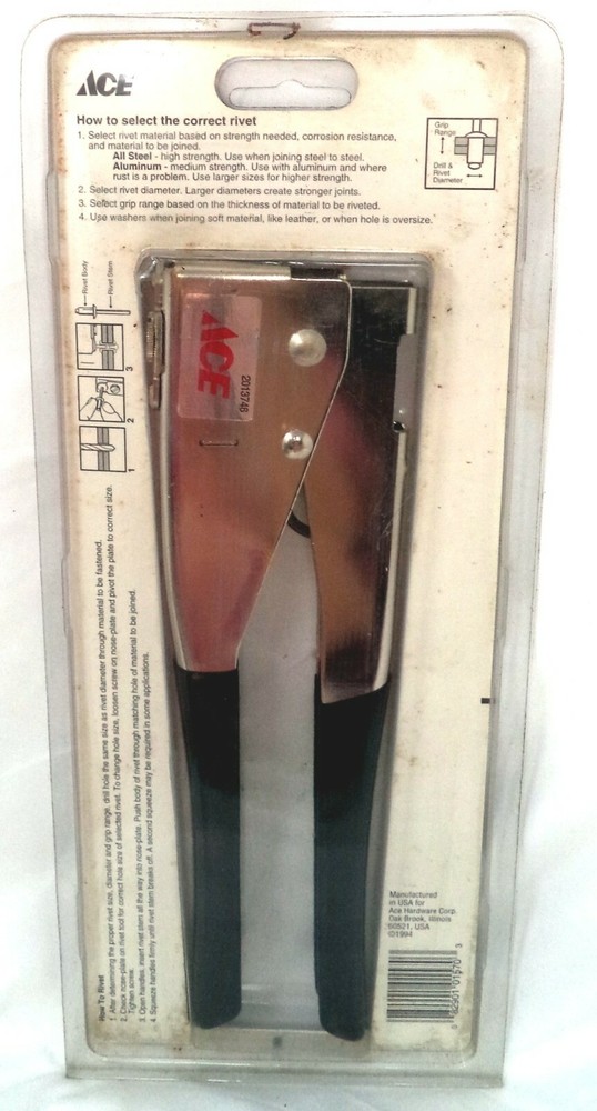ACE HARDWARE General Purpose Rivet Tool (NEW)
