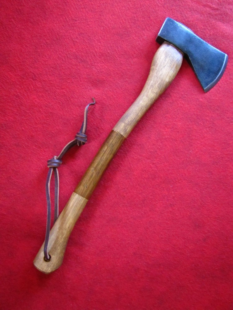 Marbles Axe Hatchet w/ Thick Leather Sheath 20" OAL