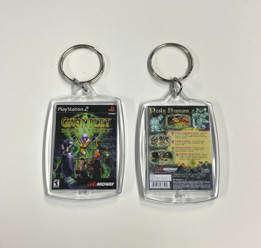 Gauntlet: Dark Legacy PS2 Keychain