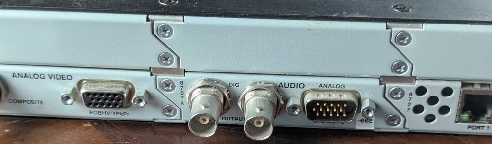 Sencore MRD 3187B Modular Receiver Decoder IRD – Broadcast – Powers On / Error L