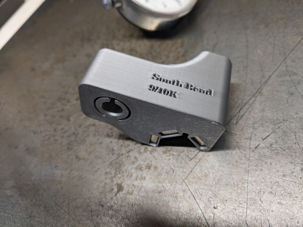 South Bend lathe dial indicator bed mount for 9" & 10K New