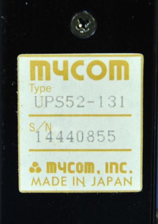 713 MYCOM 5-PHASE STEPPER MOTOR DRIVER CONTROLLER UPS52-131