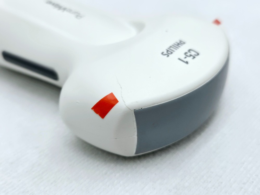 Philips C5-1 Curved Array Transducer - Working - Cord Damage