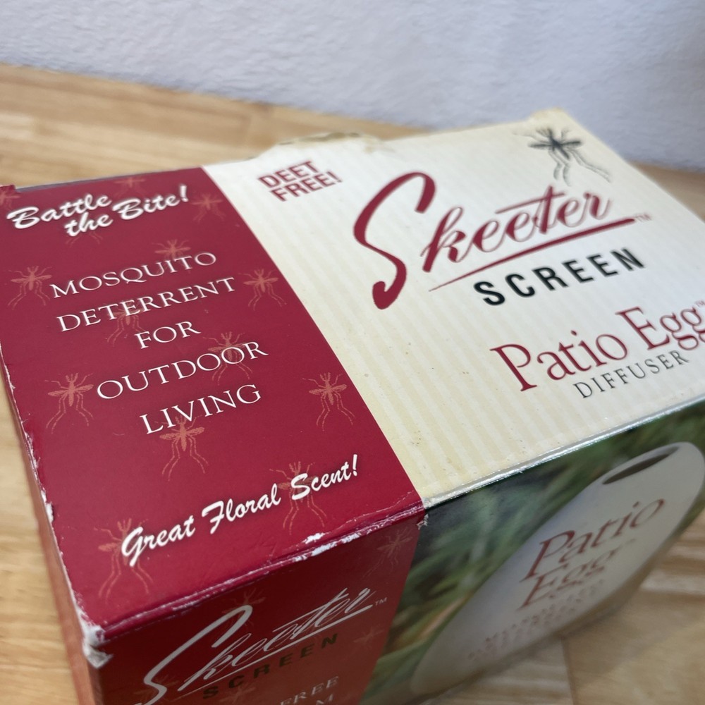 Scent Shop Skeeter Screen Patio Egg Mosquito Deterrent Diffuser