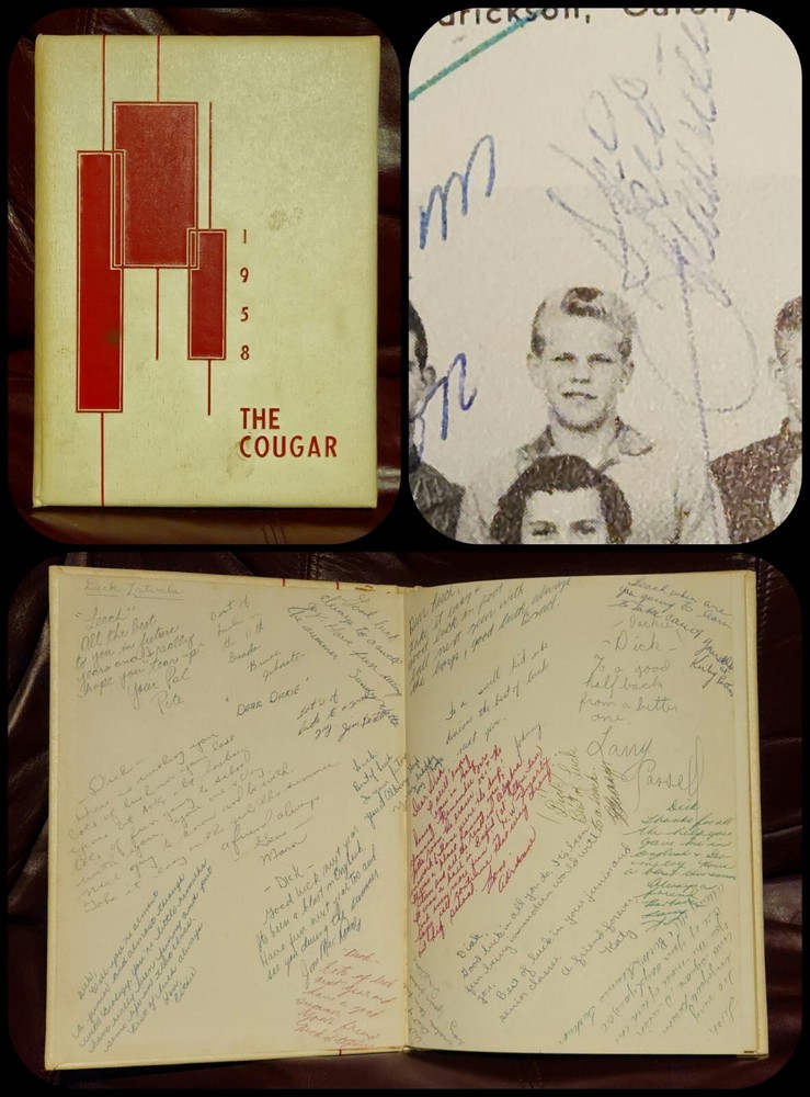 Dick Latvala Personal High School Yearbook Grateful Dead Archivist
