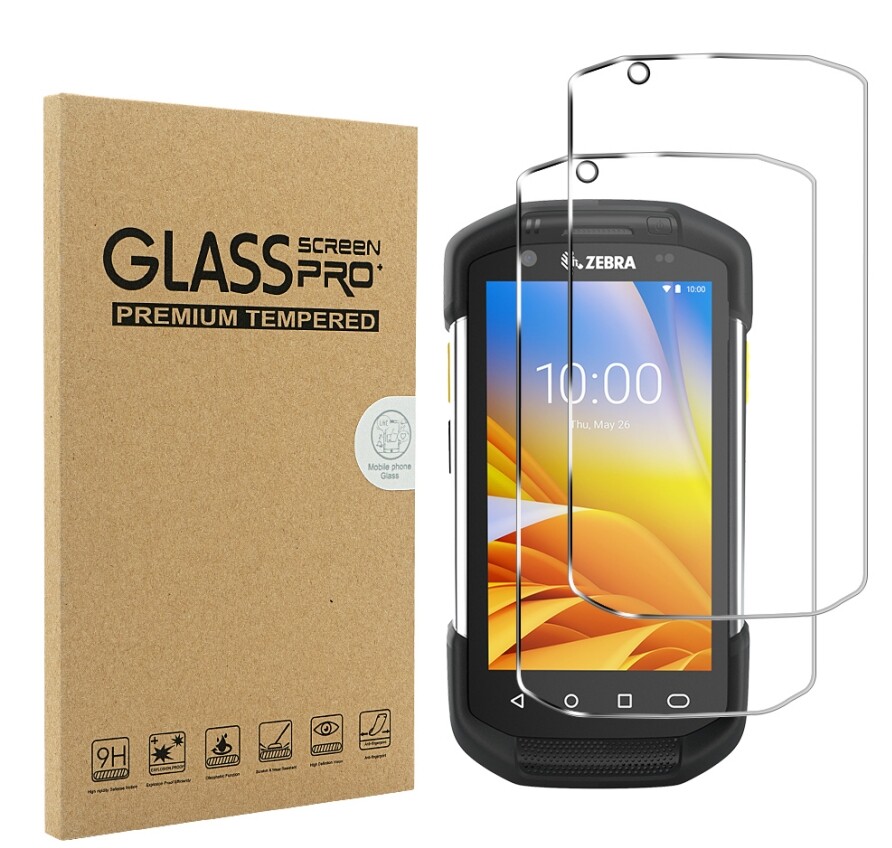 for Motorola Zebra Symbol TC77 TC70 TC75 Scanner 2-PACK Screen Protector