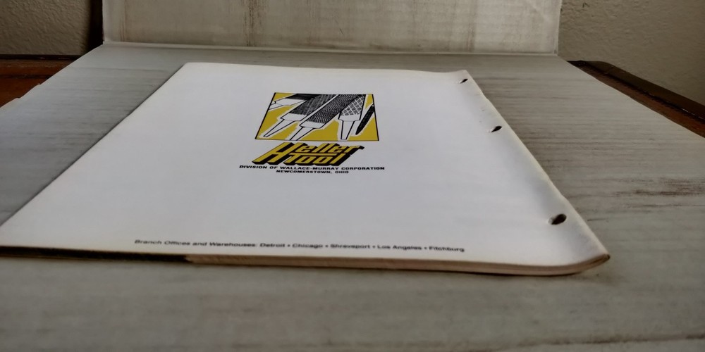 MINT!! 1970 HELLER FILES Catalog Tools USA C1