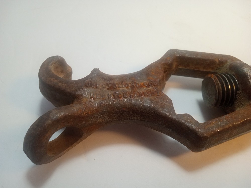 Jos G Pollard Fire Hydrant Wrench (loc:ShelfB)