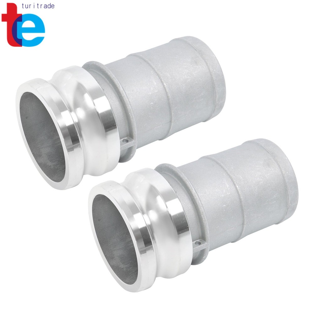 2 Pack Quick Release 3 Inch Type E Camlock Coupler Aluminum Durable