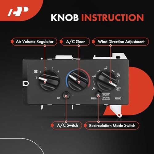 A/C Control Panel Climate Control Module Compatible with Mack Trucks