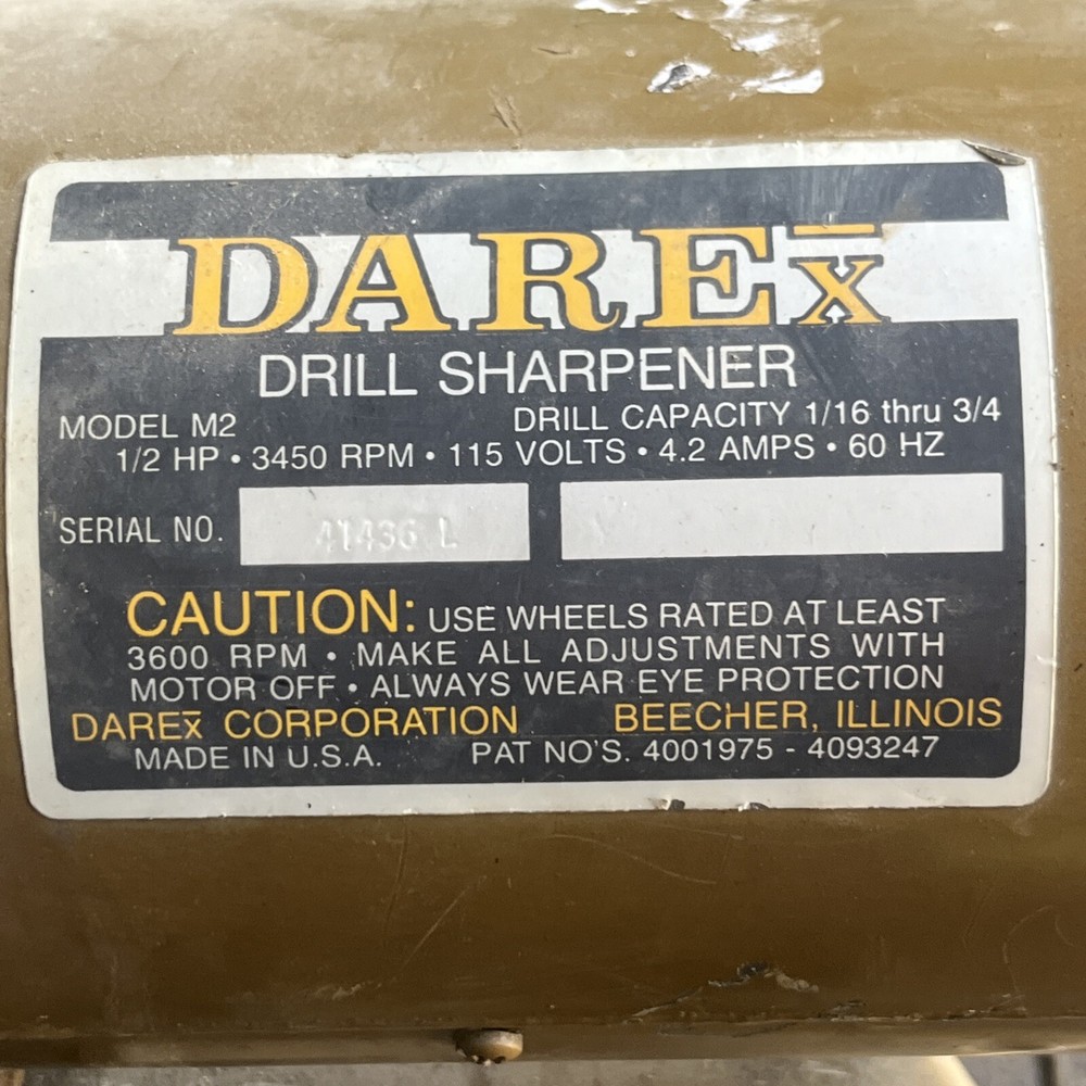Darex Drill Bit Sharpener M2 ⬇️😎
