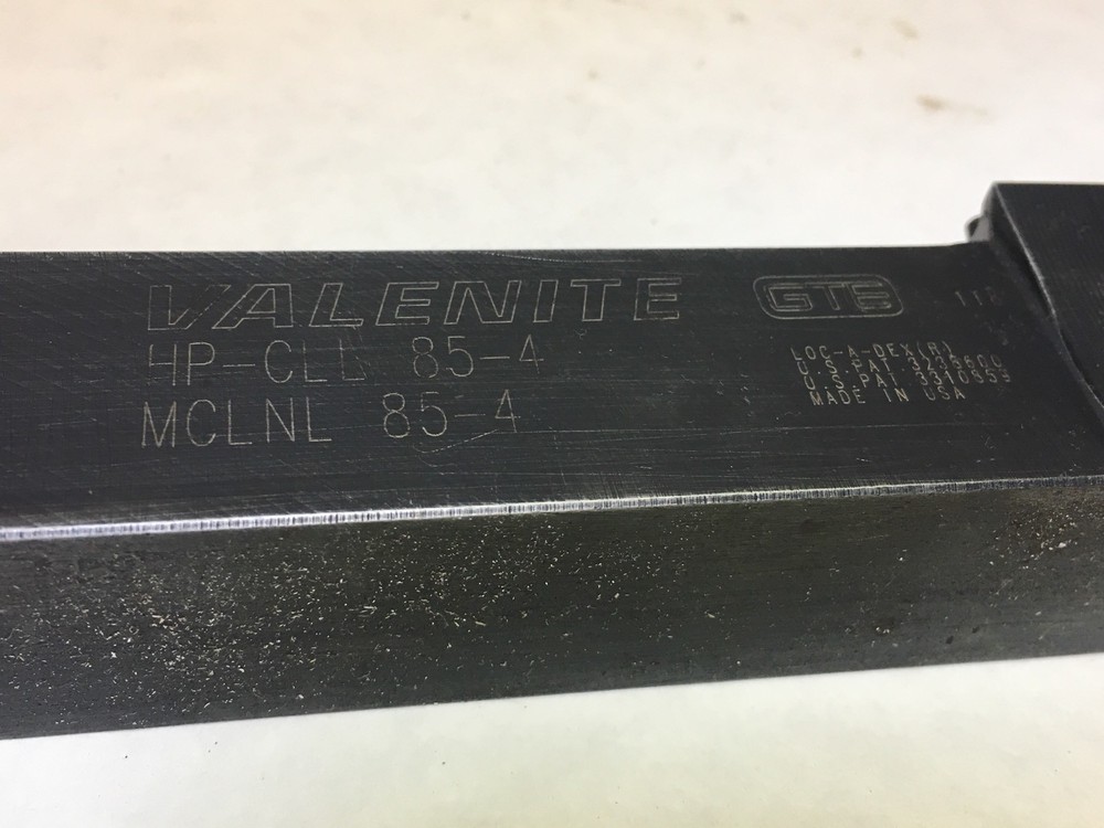 VALENITE HP-CLL-85-4 THREADING LATHE TOOL HOLDER (L3)