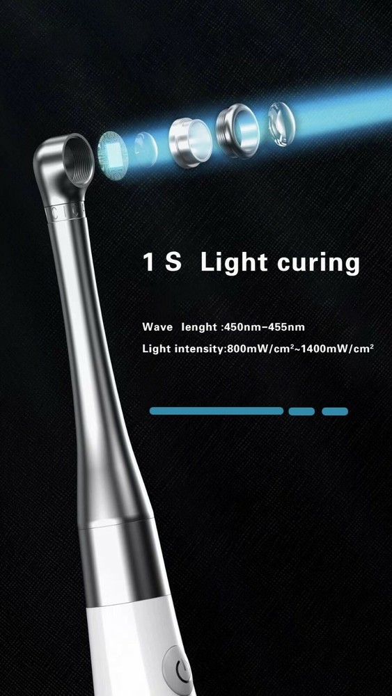 Dental LED Curing Light 1 Sec Curing Wireless Quick Solidify Cure Lamp US STOCK