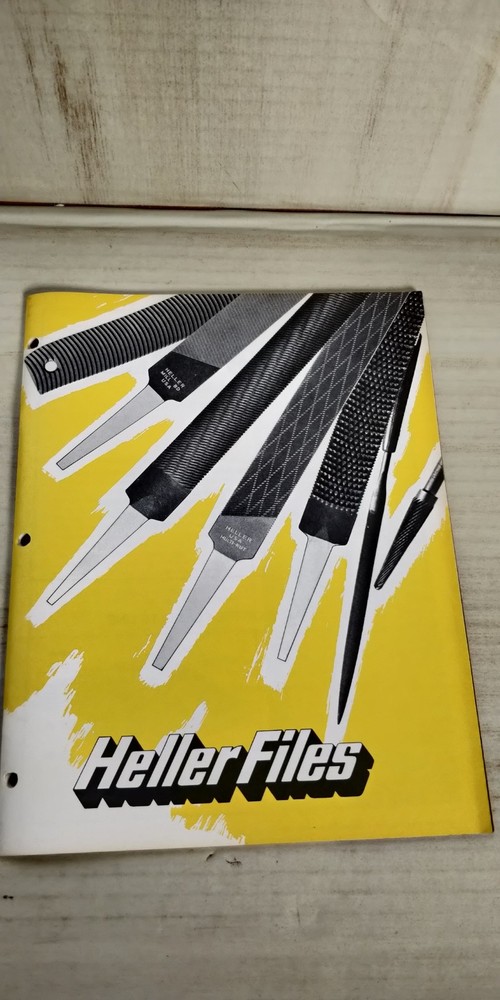 MINT!! 1970 HELLER FILES Catalog Tools USA C1