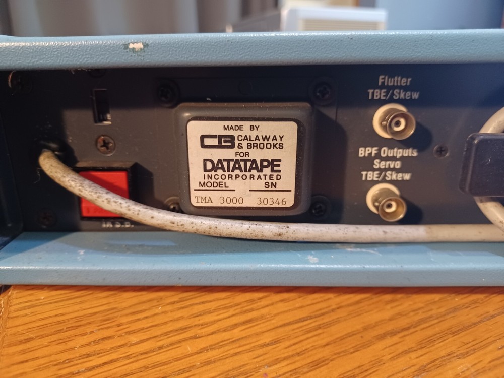 Kodak (Datatape) TMA3000 Tape Motion Analyzer