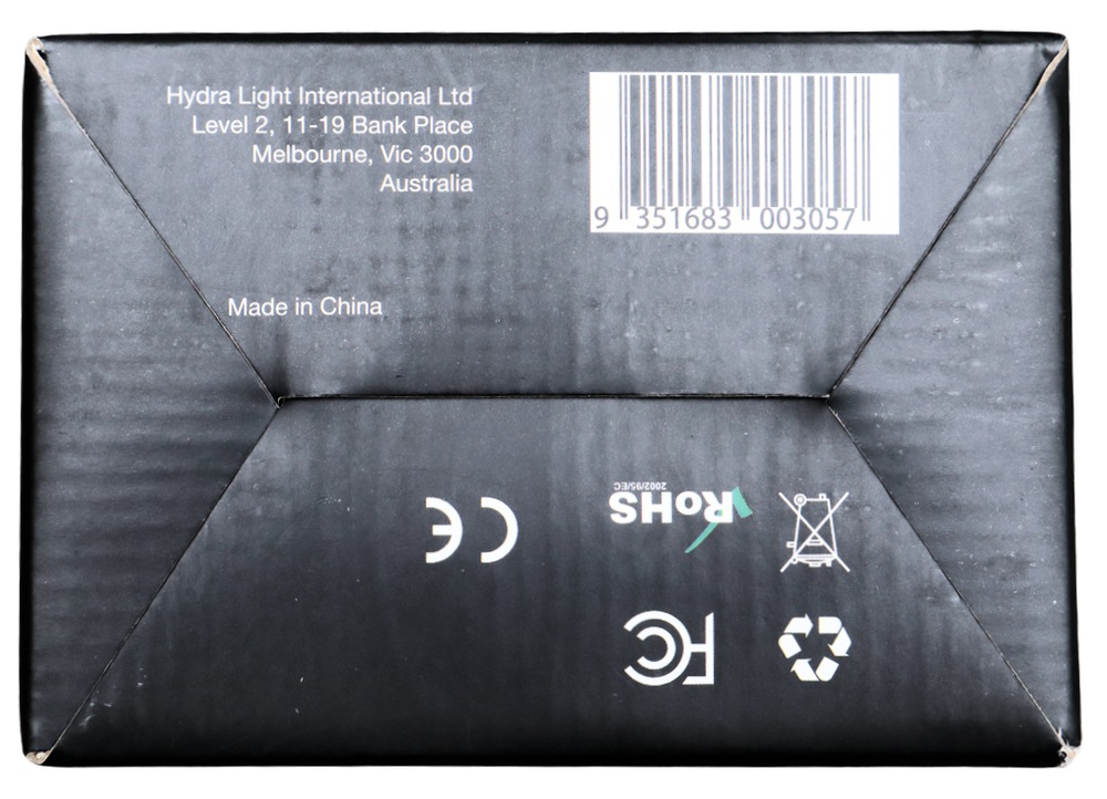 Hydracell Cube Lantern with Accessory Light and 4 Meter Cable