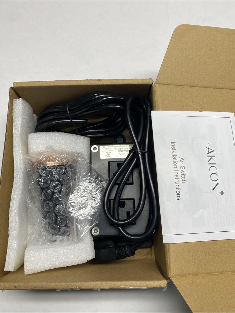 Akicon Garbage Disposal Part Universal Kitchen Air Switch Ant- Copper Accessory