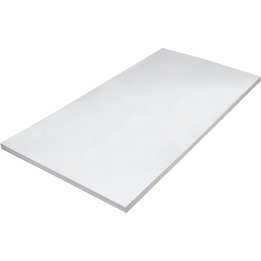 Pacon Medium White Tag Board - 24" X 36" - White (5296)