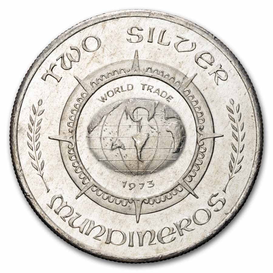 2 oz Silver Round - Mundineros (Random Motif)