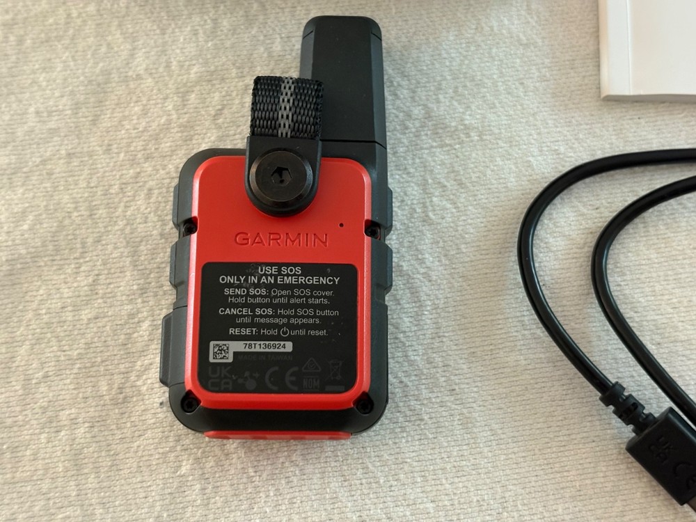 Garmin inReach Mini 2 Satellite Communicator - Flame Red VG Condition