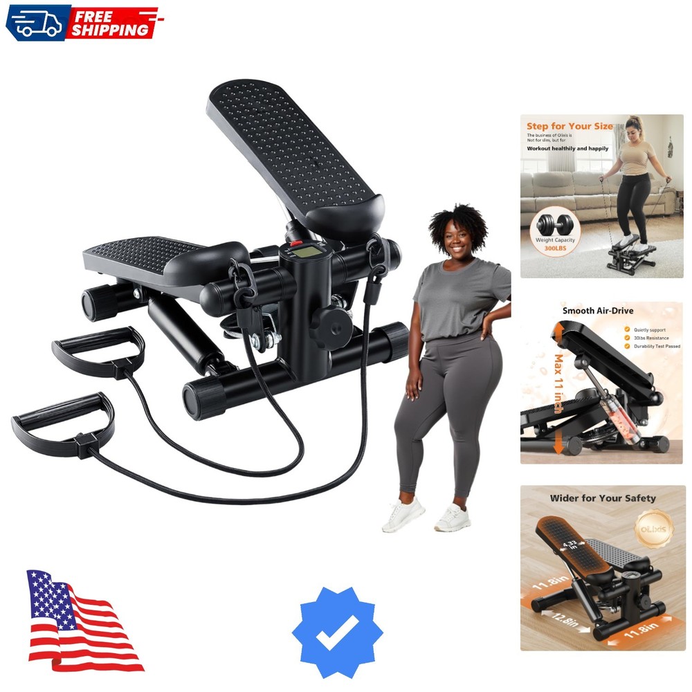 Steppers for Exercise at Home Workout Equipment, Mini Stepper Exercise Machin...