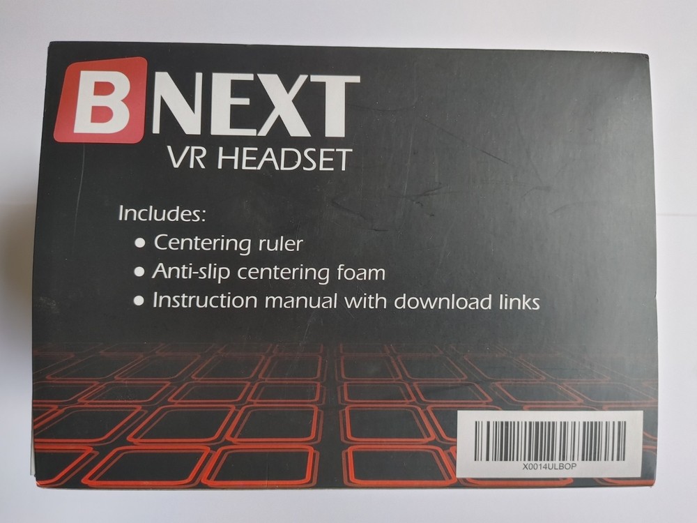 BNEXT VR Headset for Iphone Android Virtual Reality Goggles BRAND NEW