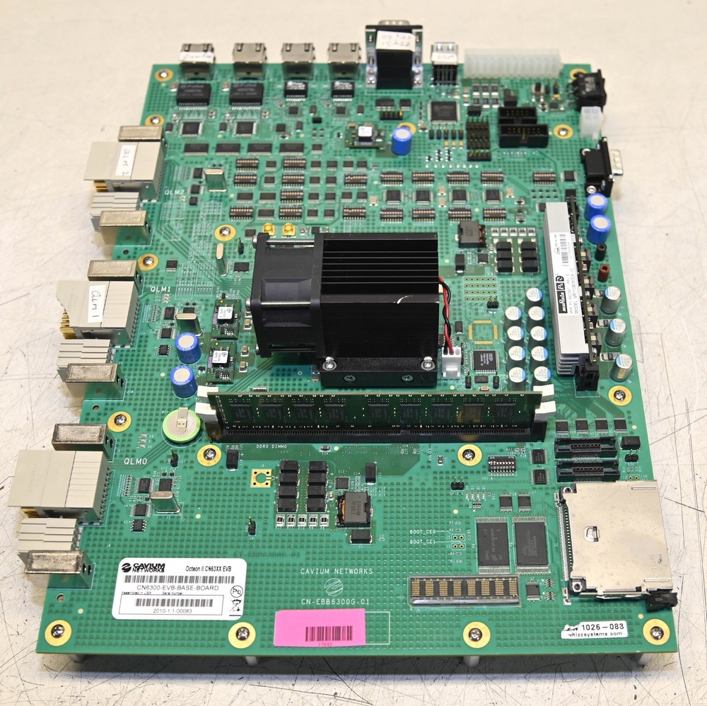 Cavium Octeon II CN63XX EVB  Evaluation Board CN6300-EVB-BASE-BOARD