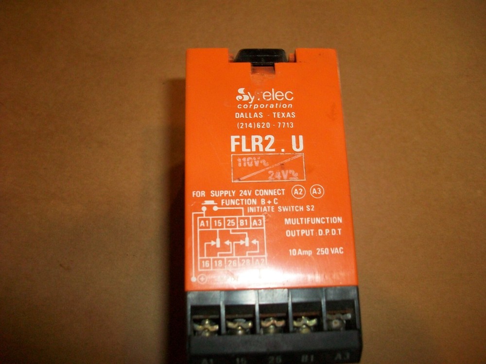 Syrelec Multi Function Timer FLR2.U USED