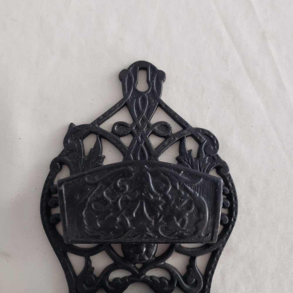 Vintage Wilton? Cast Iron Match Holder
