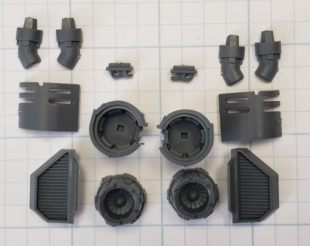 40k Space Marine Bits Primaris Gladiator Engine Housing Intake Exhaust