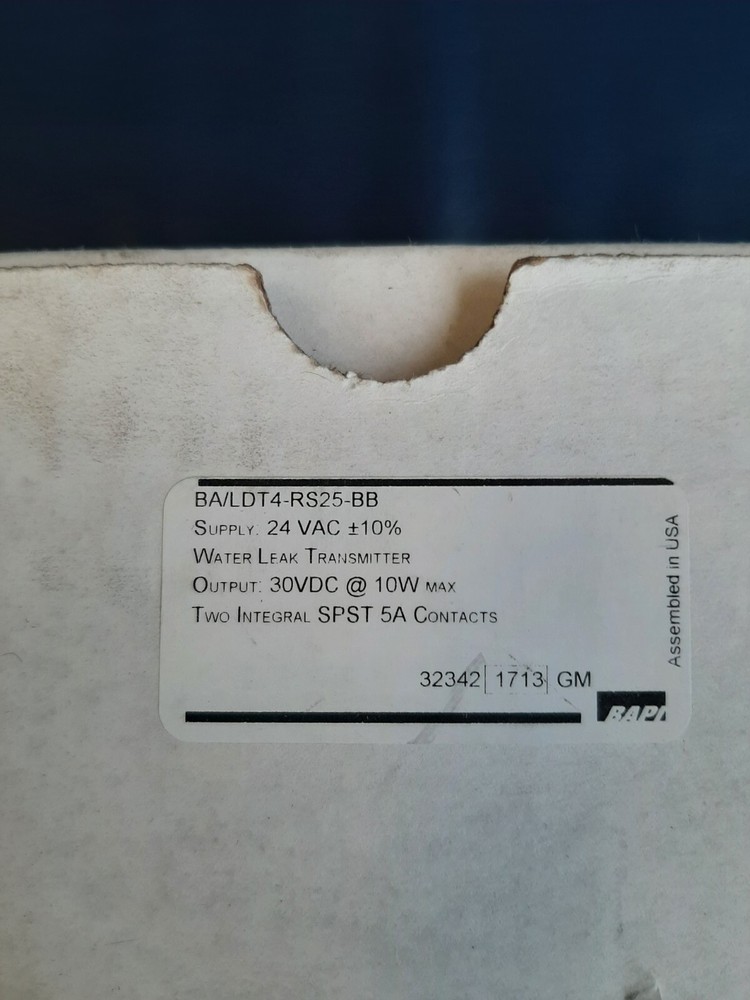 Bapi Water Leak Detector BA/LDT4-RS25-BB