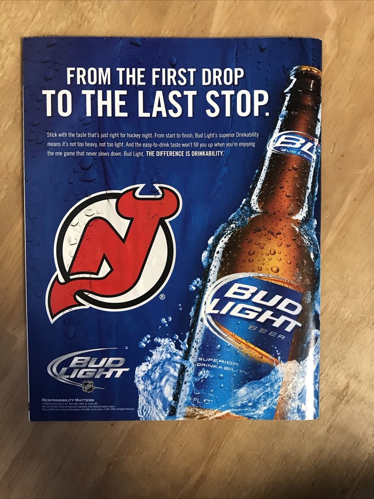 Center Ice 2009-10 New Jersey Devils October 28 2009 Game Program