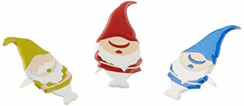 EYELET OUTLET QBRD2-269 Shape Brads, Gnomes, 12-Pack