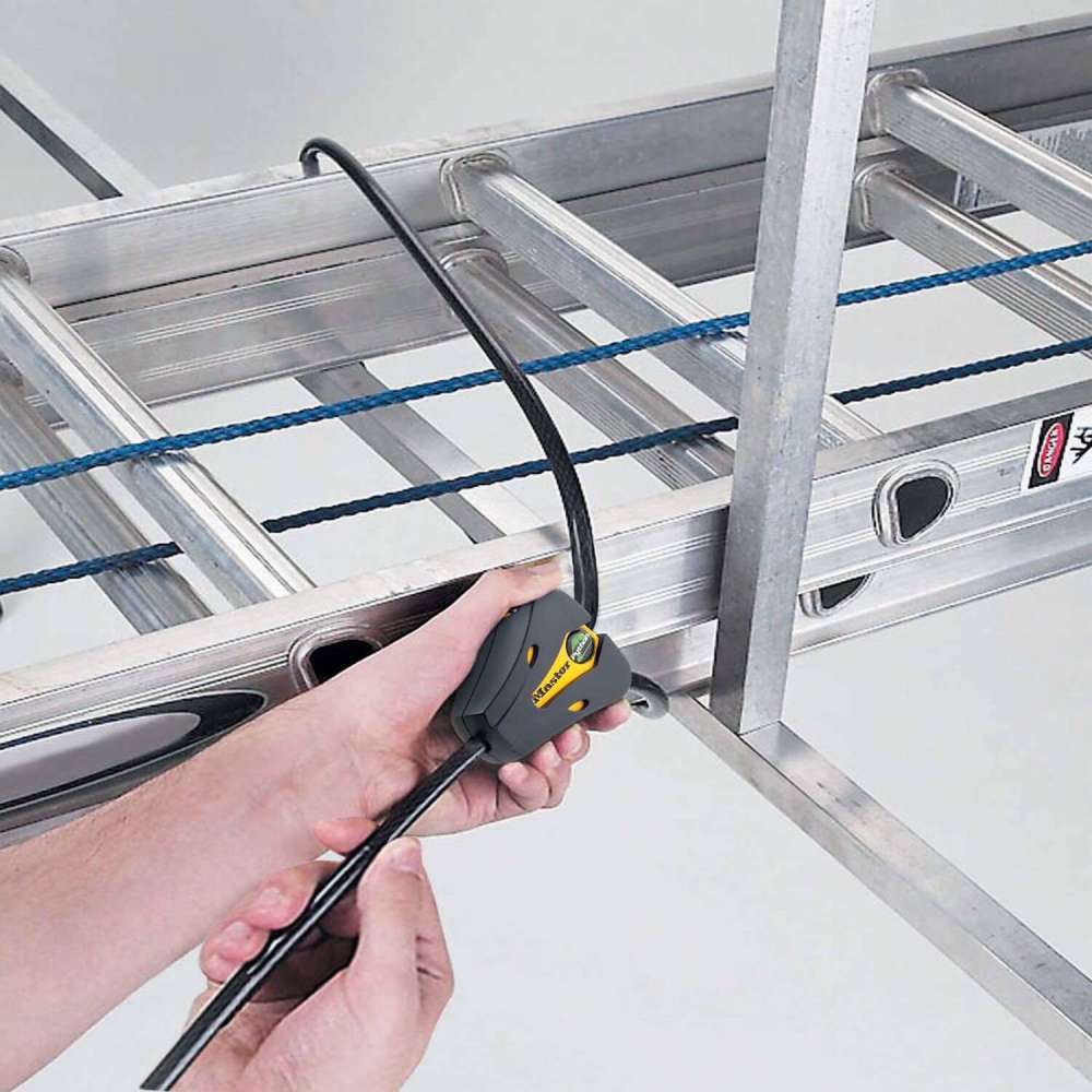 Master Lock Python Locking Cable 5/16 X 72'' Yellow & Black