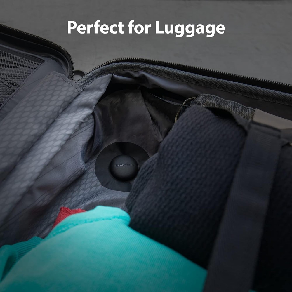 Elevation Lab AirTag Fabric Mount - TagVault™ - The First Single, Black