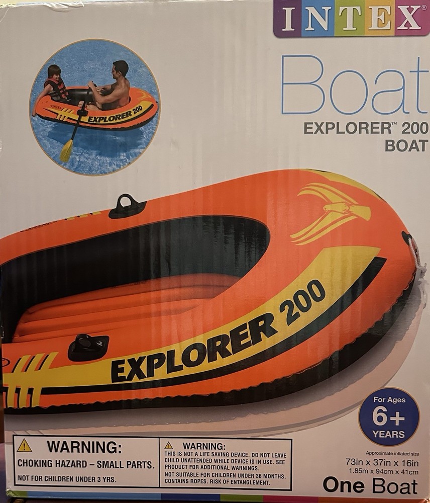 Intex EXPLORER 200 Paddle Boat - 58330EP