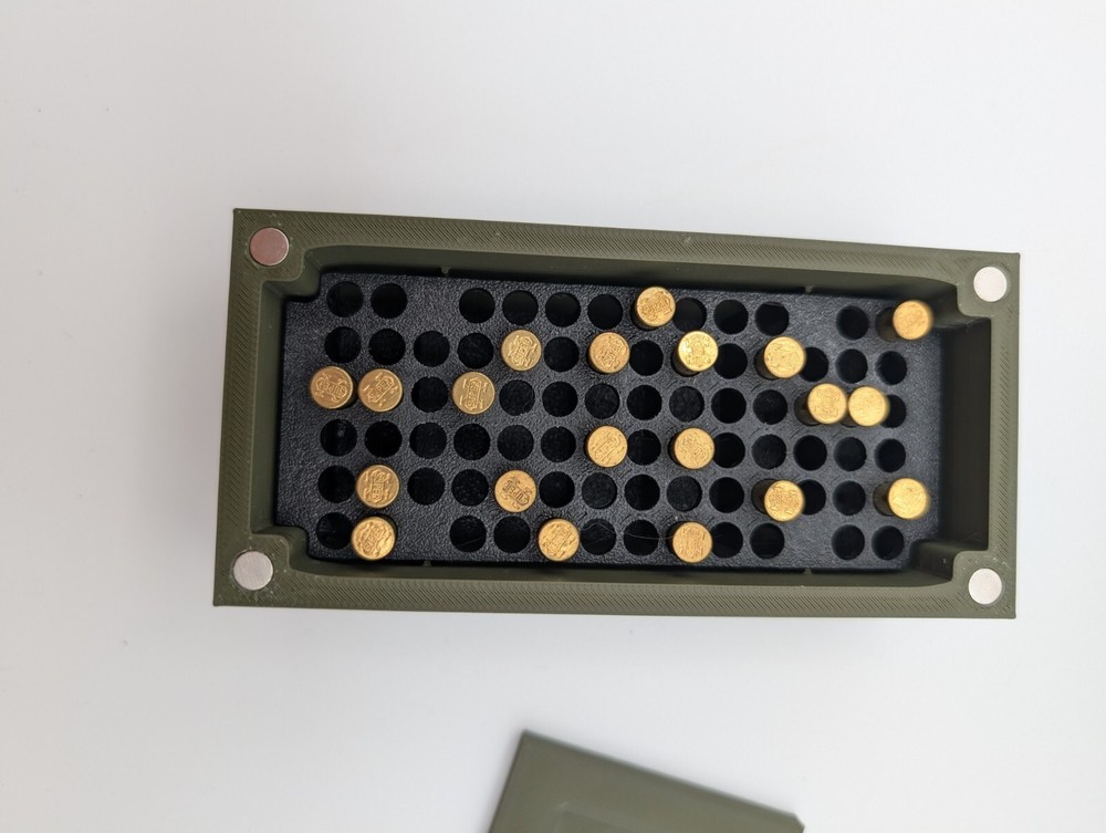 3D Printed Ammo Boxes / Footlocker style - 22lr- 80 Rounds - Stackable