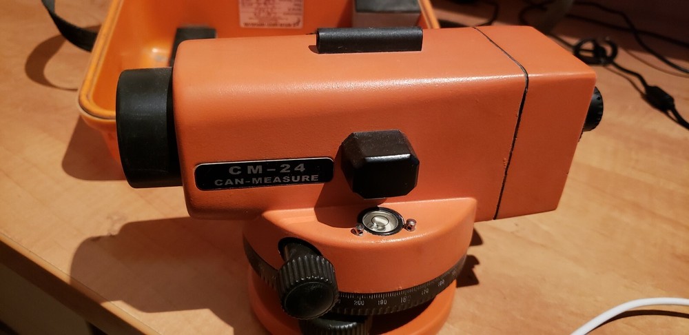 Can-Measure CM-24 Transit Level in Case (no tripod)