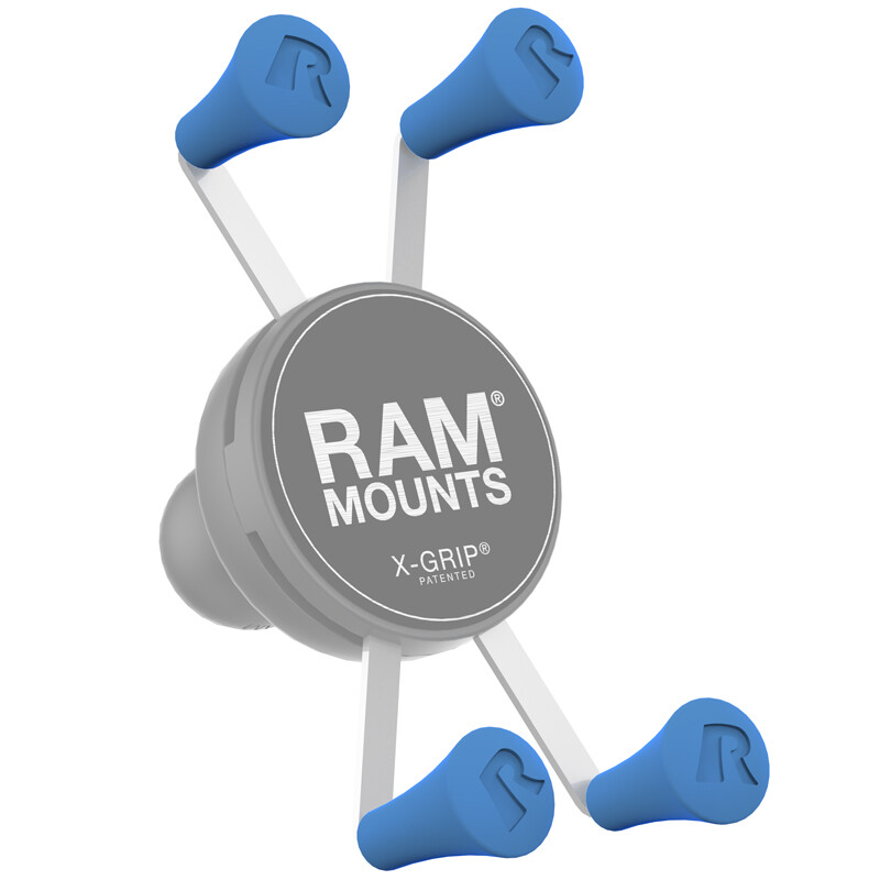 RAM Replacement Rubber Blue Post Caps 4 Pack - Fits All X-Grip Holders