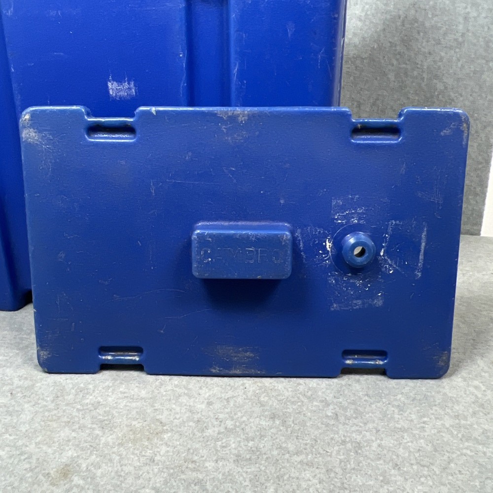 Cambro drinking/beverage container 250LCD - Blue - Drinking Water - No vent cap