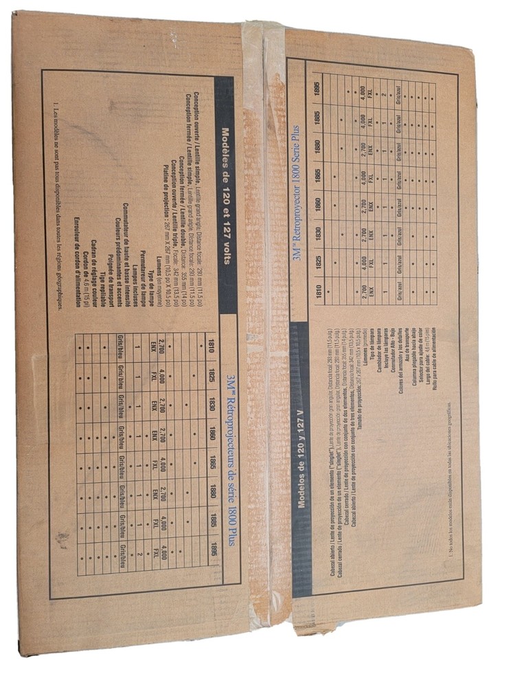 3M Overhead Projector 1800 series
