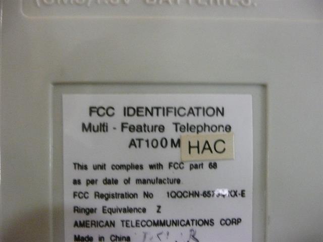 ATC AT100M Phone