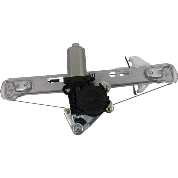 Rear, Passenger Side Power Window Regulator, With Motor For 00-06 LS