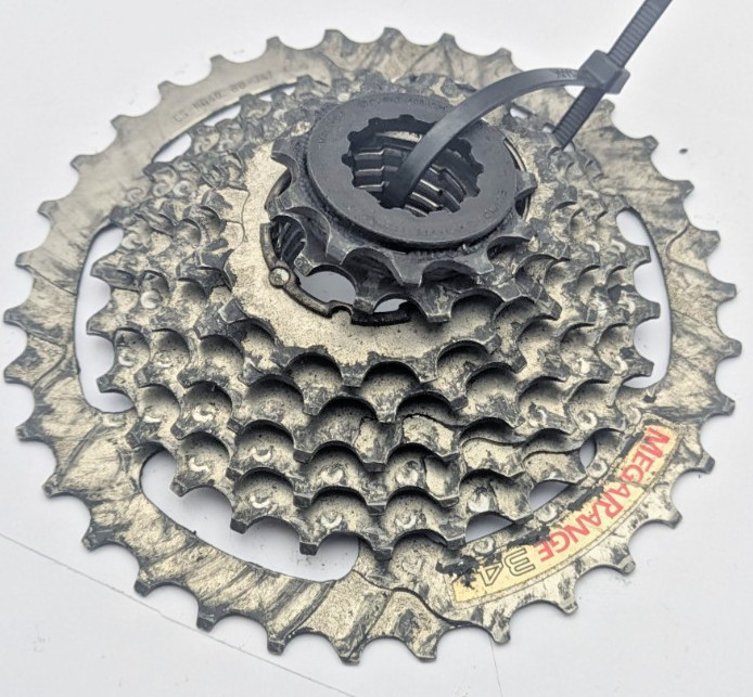 SHIMANO CASSETTE 8 SPEED 8s CS-HG40 11 TOOTH 34 TOOTH MEGA RANGE
