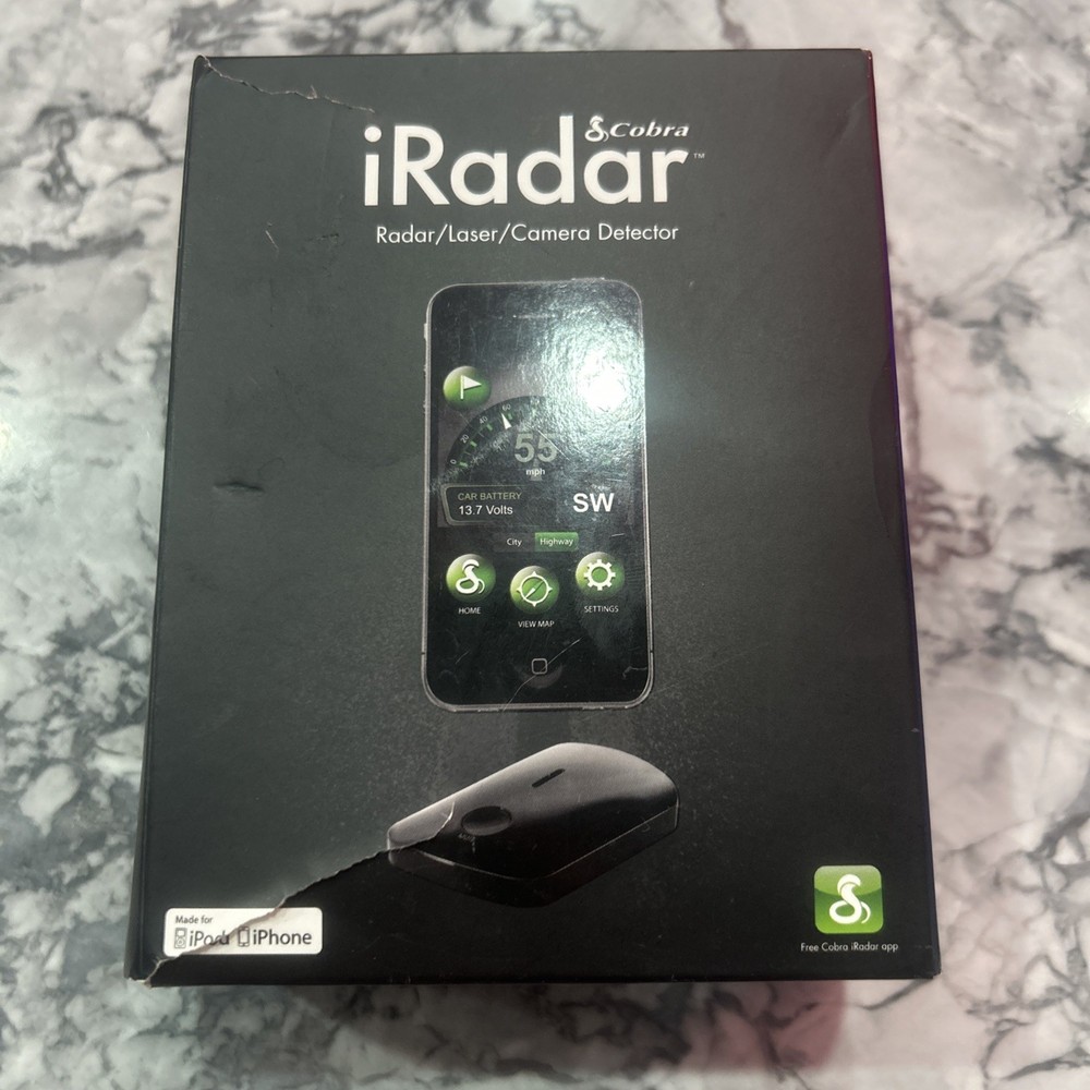 Cobra iRadar Detector iRad 130 RU For iPhone & IPod (Russian Language)