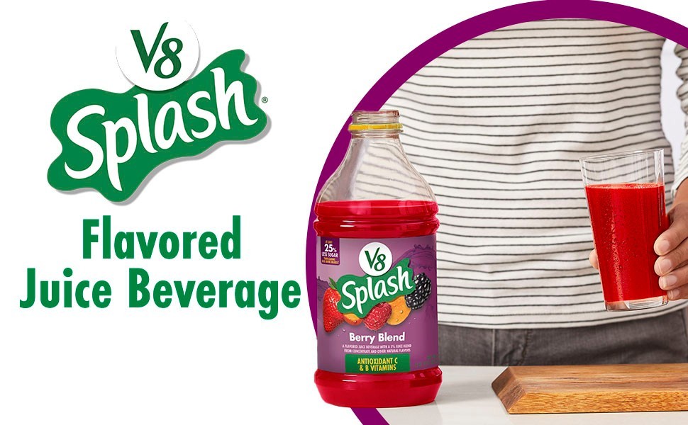 V8 Splash Mango Peach Flavored Juice 64 fl oz Fruit Drink