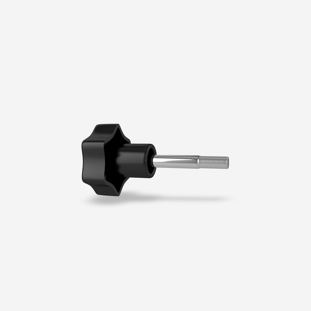Knee Walker Universal Black Knob for Handle Bars Height Adjustment